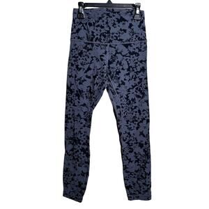 Lululemon Align Pant II Efflorescent Nebula Black Size 4